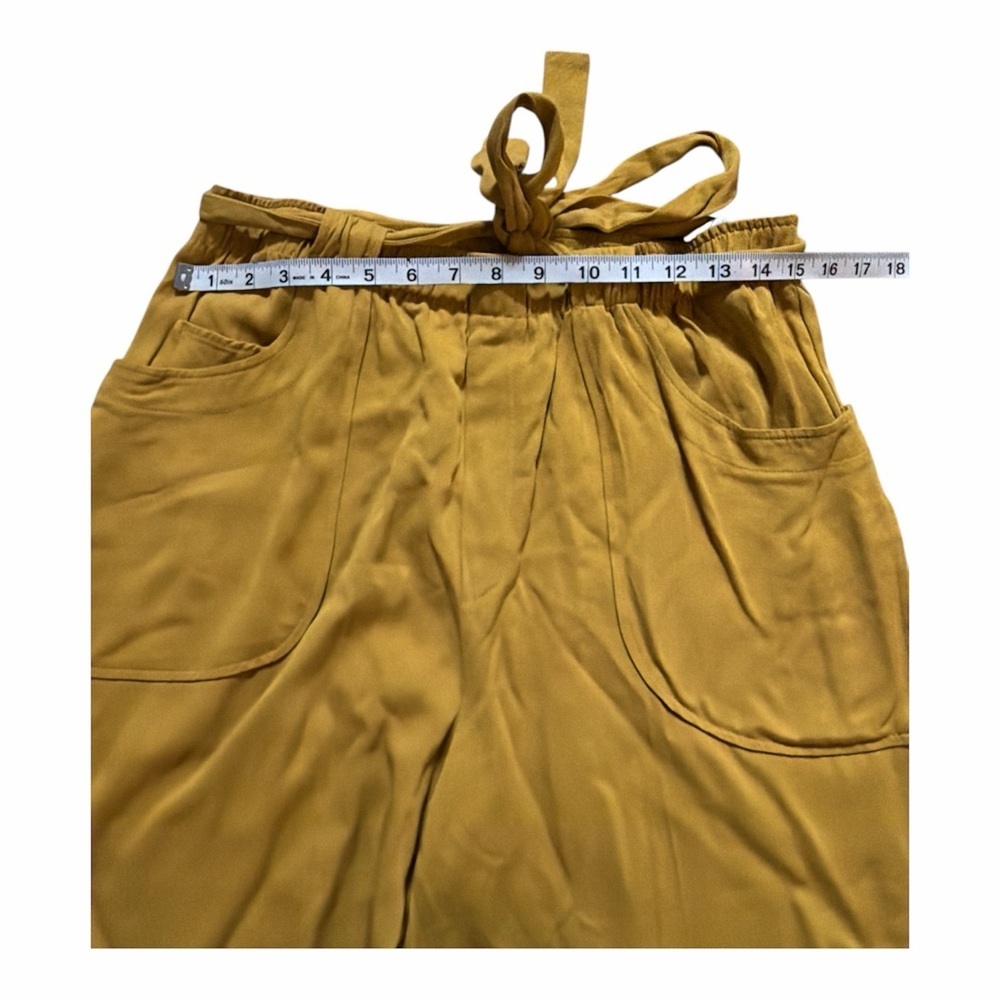 Dolan Left Coast Collection Mustard Yellow Women's Pants size Large - Picture 4 of 7